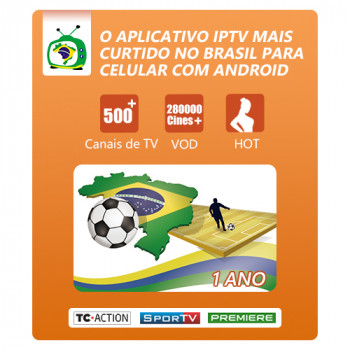 Cartão anual (Brasil TV Móvel Standard)